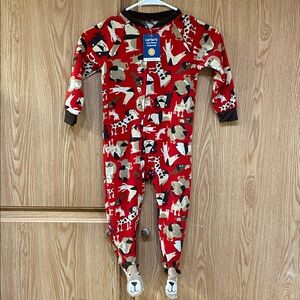 Carter’s Fleece Sleepwear zip up pajamas